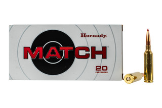 Hornady Match 6.5 PRC ammunition features a 147 grain ELD bullet for long range precision
